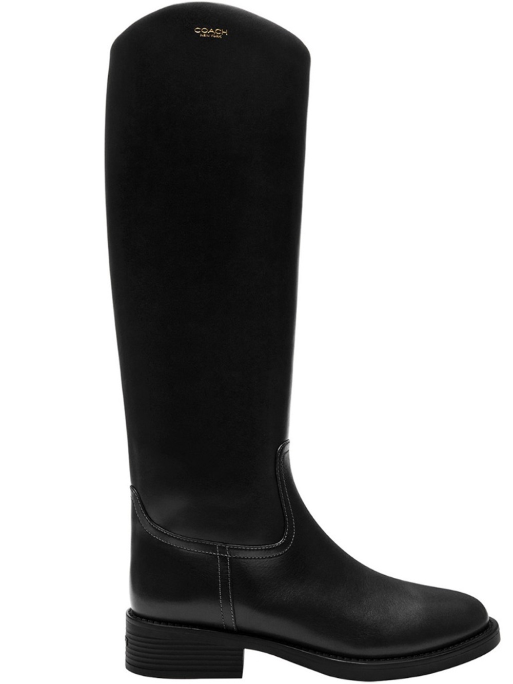 COACH Women's Park Tall Round Toe Boots - Picture 4 of 16